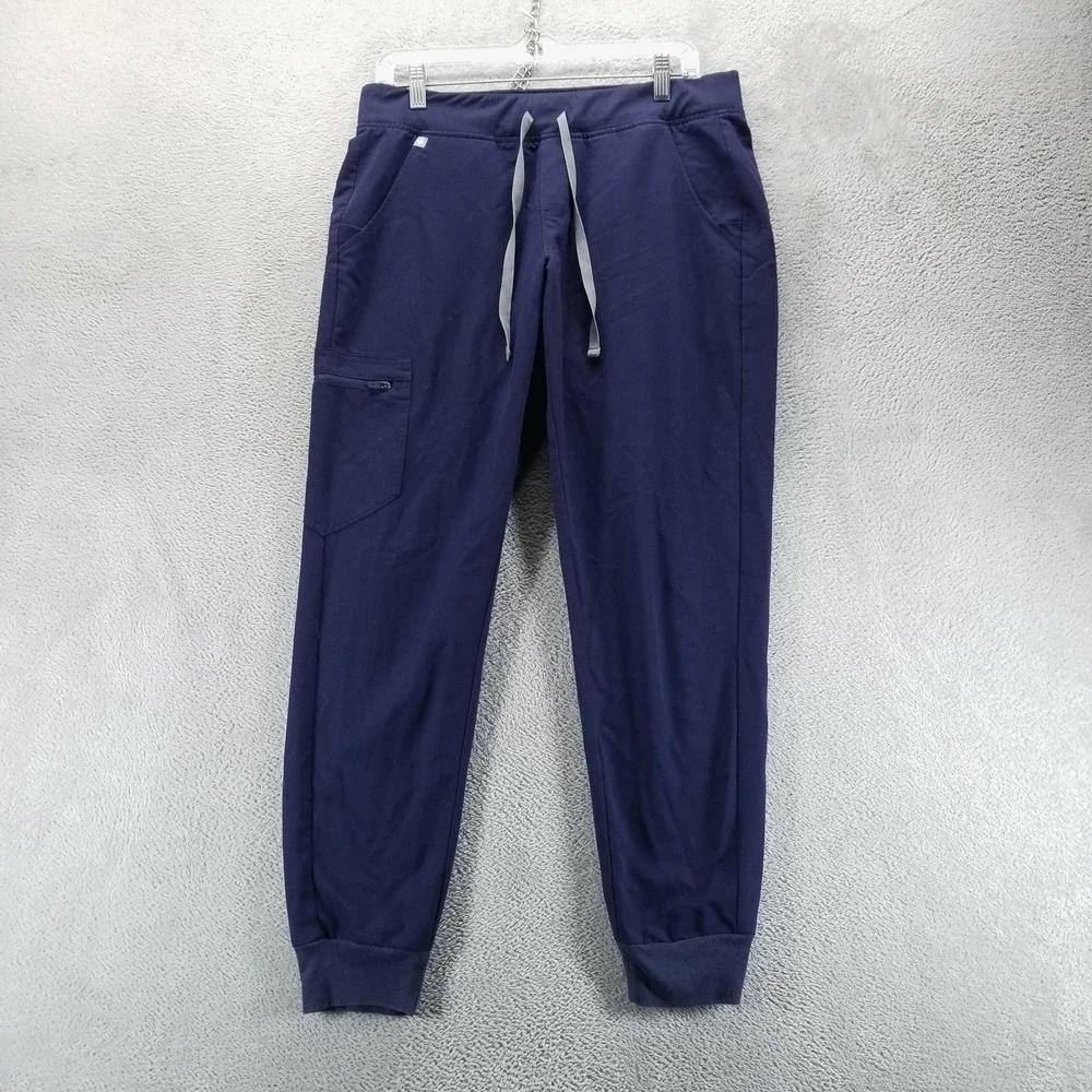 FIGS Jogger Pants Mens M Blue Technical Collection Medical Scrub Pockets